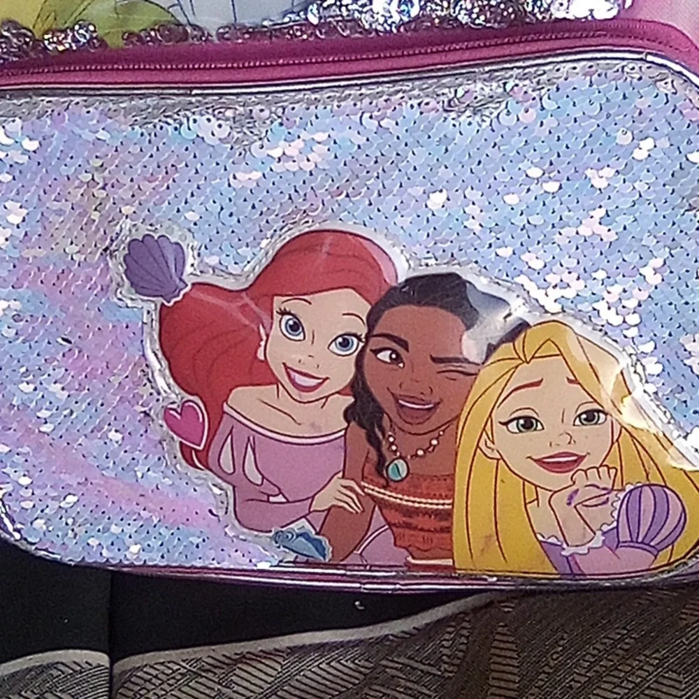 Disney Young Girl's Backpack With glitter . - Picture 6 of 7